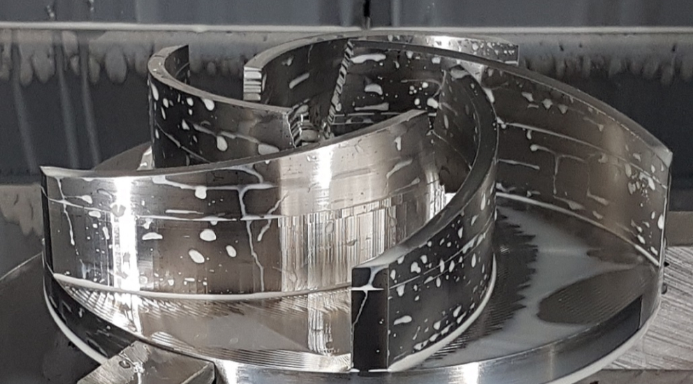 CNC frezen | Rotor | rvs 304 | Rotech