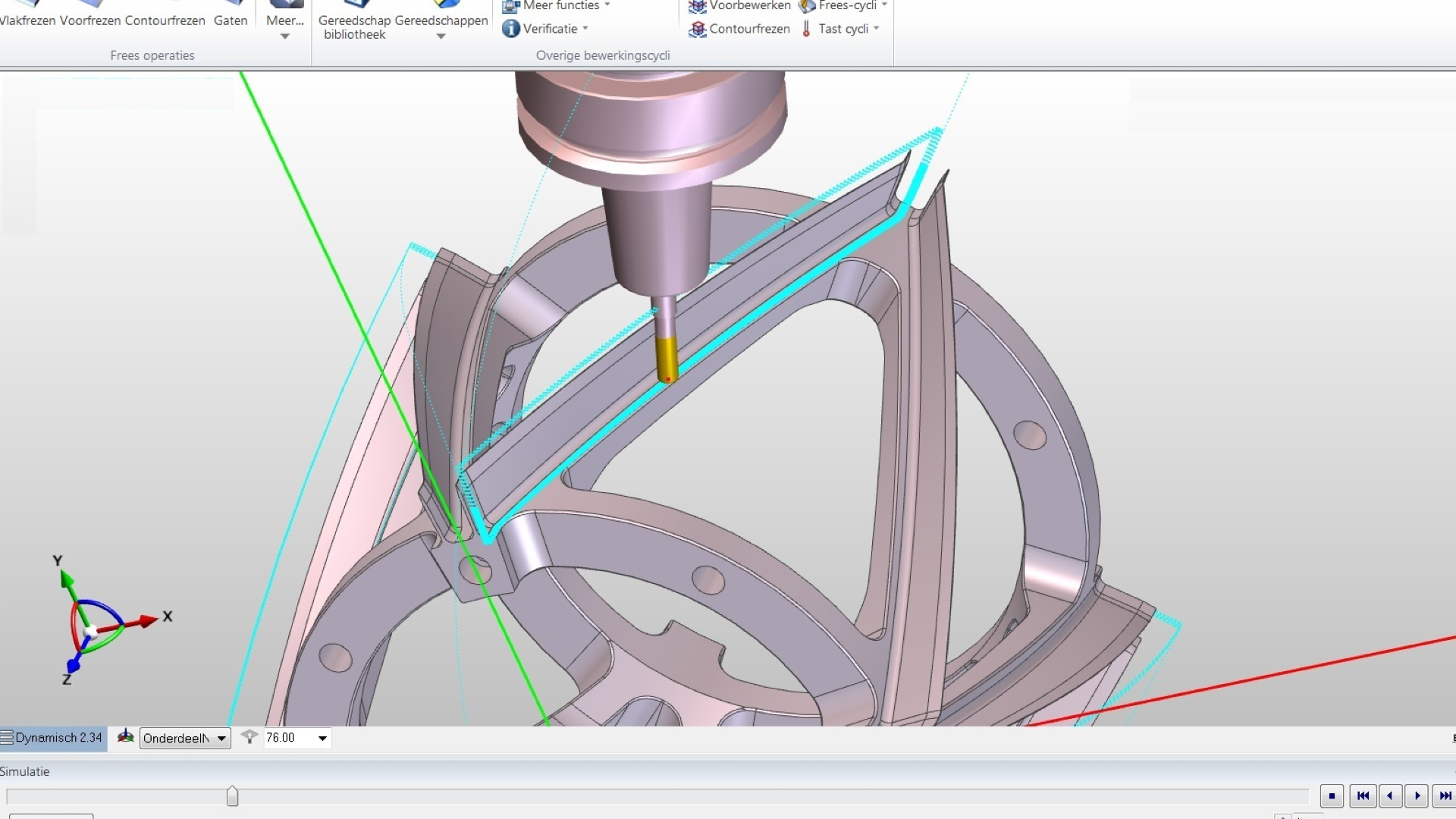 3D tekening | Step | Wals | Rotech