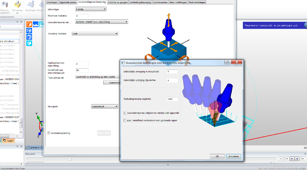 CAM Edgecam simultaan| Wals | Rotech